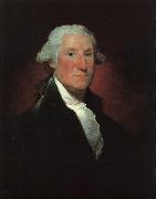 Gilbert Charles Stuart George Washington  kjk oil on canvas